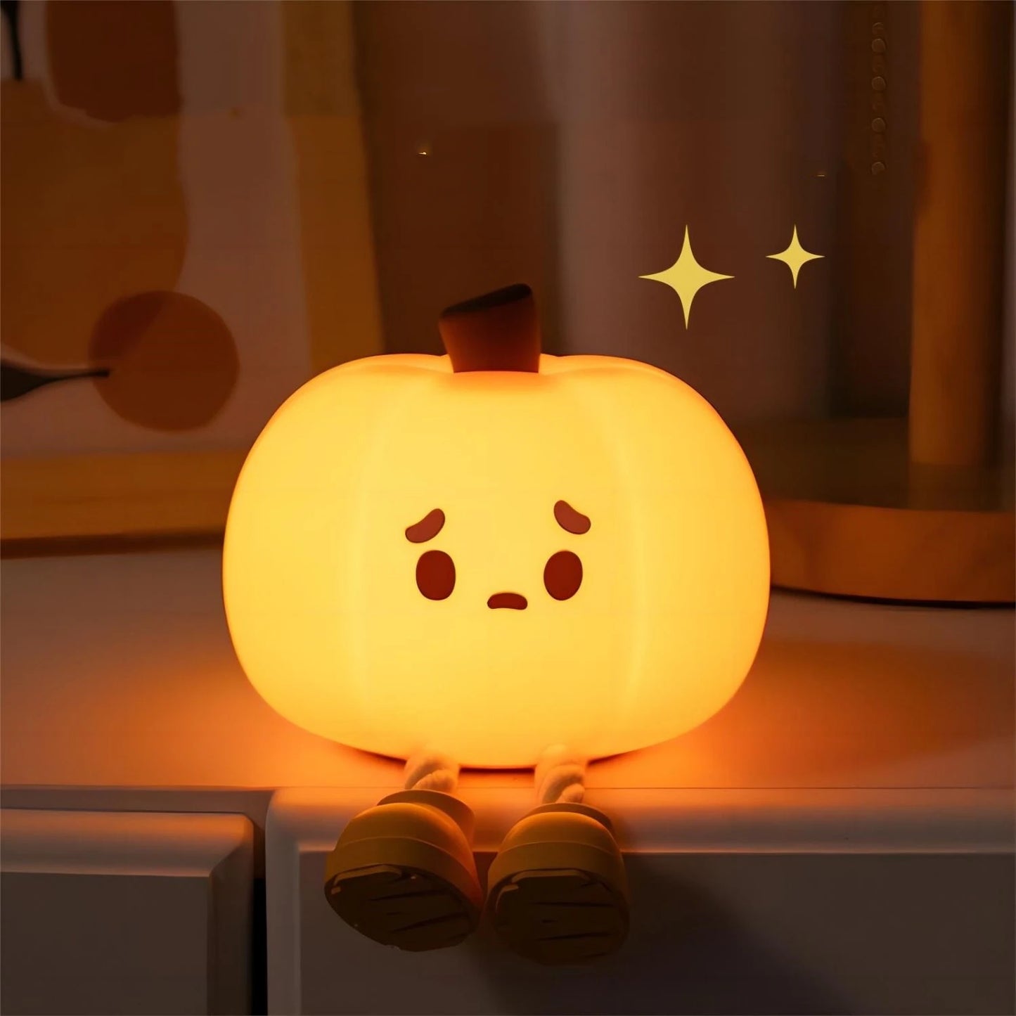 Arze™ Adorable Halloween Pumpkin Night Light