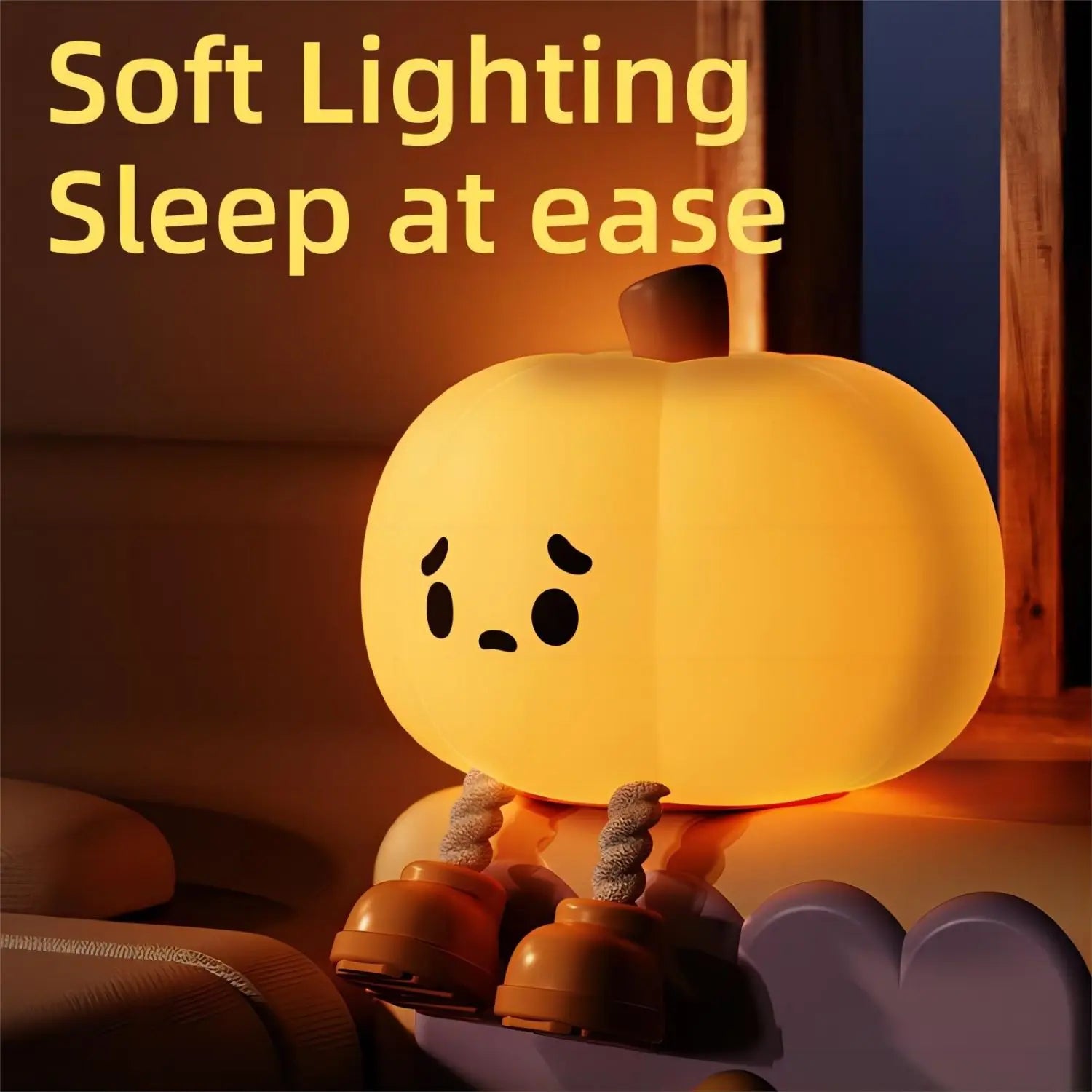 Arze™ Adorable Halloween Pumpkin Night Light