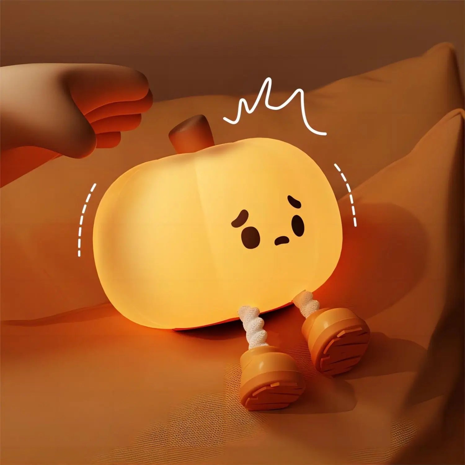 Arze™ Adorable Halloween Pumpkin Night Light